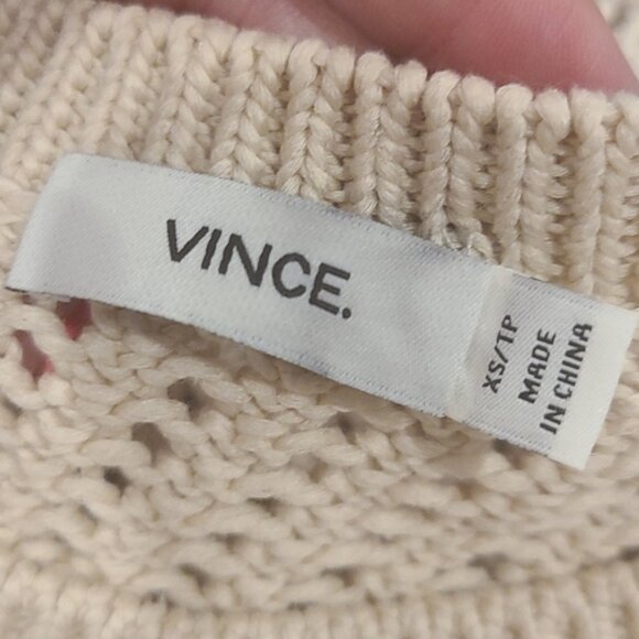 Vince Mesh Knit skeeveless tank sweater - Picture 7 of 8